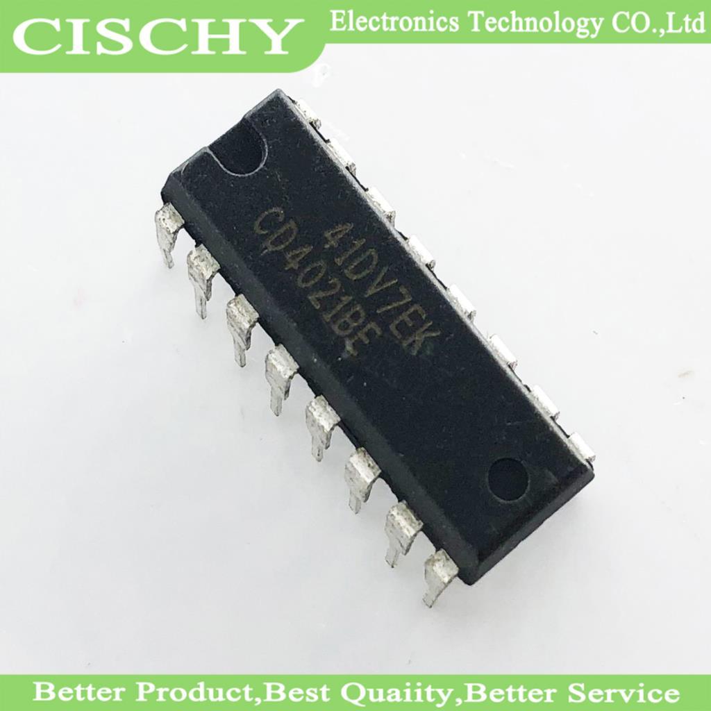 10 Cái / lốc CD4021BE HCF4021BE HEF4021BE CD4021 TC4021 DIP-16 Mới Chính Hãng Còn Hàng