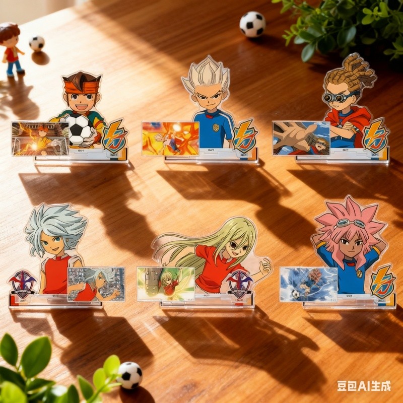 HOT Anime INAZUMA ELEVEN 11 Triple-Sided 15CM Acrylic Stand Model Accessories Nagumo Haruya Figure G