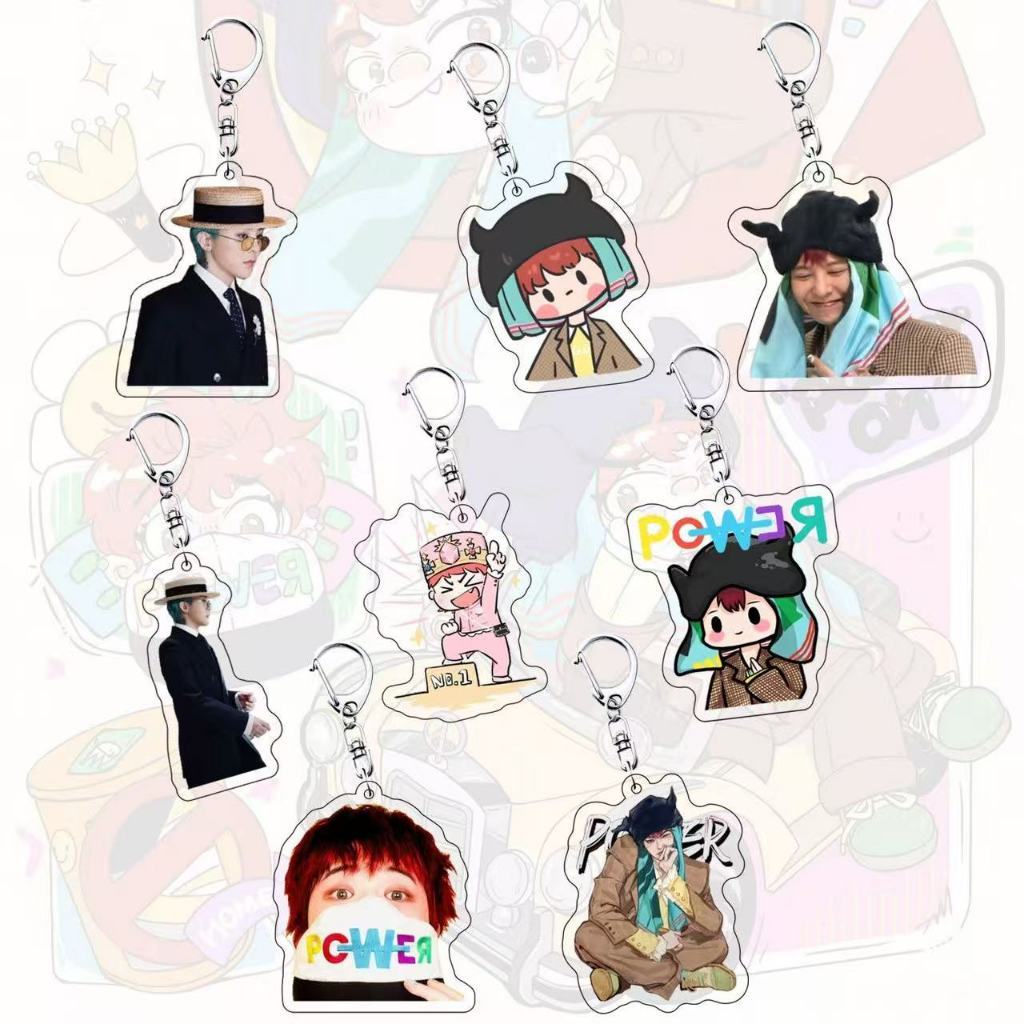 GD Keychain Merchandise Student Schoolbag Ornaments Kwon Jilong Concert Support Decoration