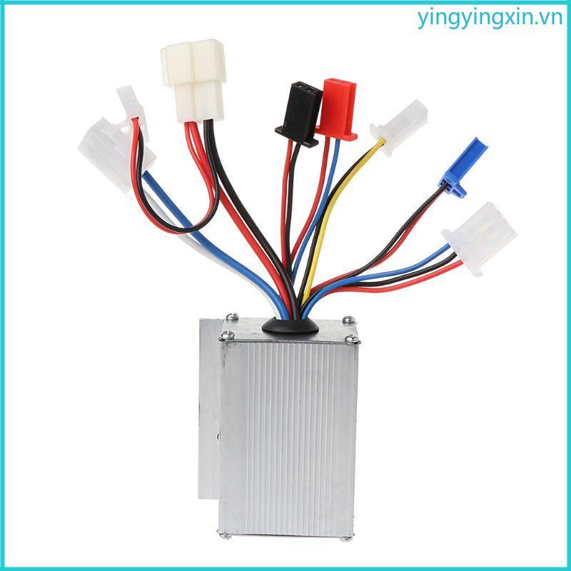 Bộ điều khiển bàn chải tốc độ động cơ YIN DC 24V 250W cho xe đạp điện