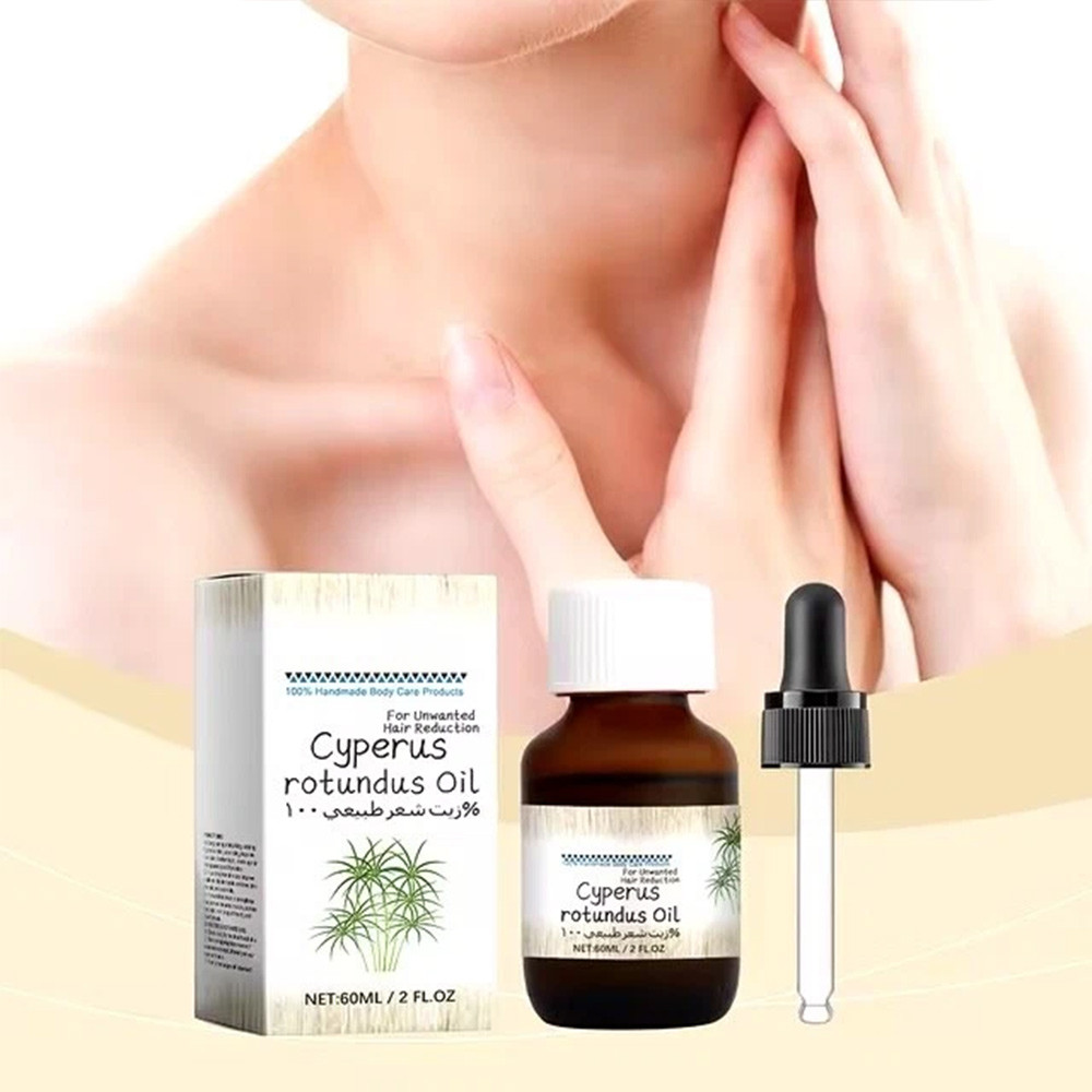 Hair Removal Care Oil Cyperus Oil For Hair Removal Soothing Plant Cyperus Rotundus Oil Inhibit Body 