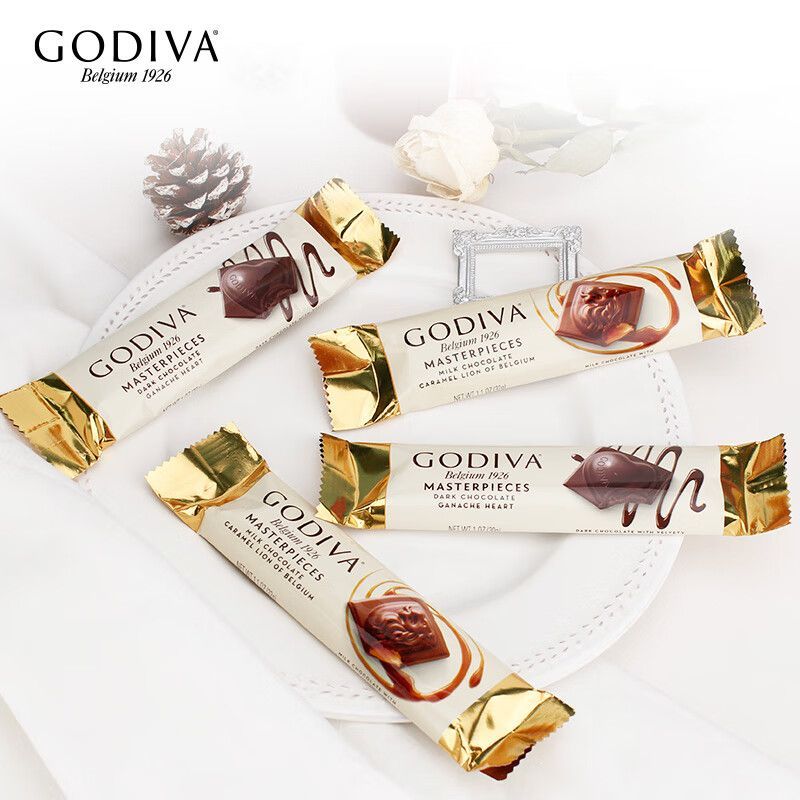 GODIVA GODIVA Master Caramel Chocolate Bar 32g Thổ Nhĩ Kỳ Nhập Khẩu Cacao Chất Béo Nguyên Chất Ăn Nh