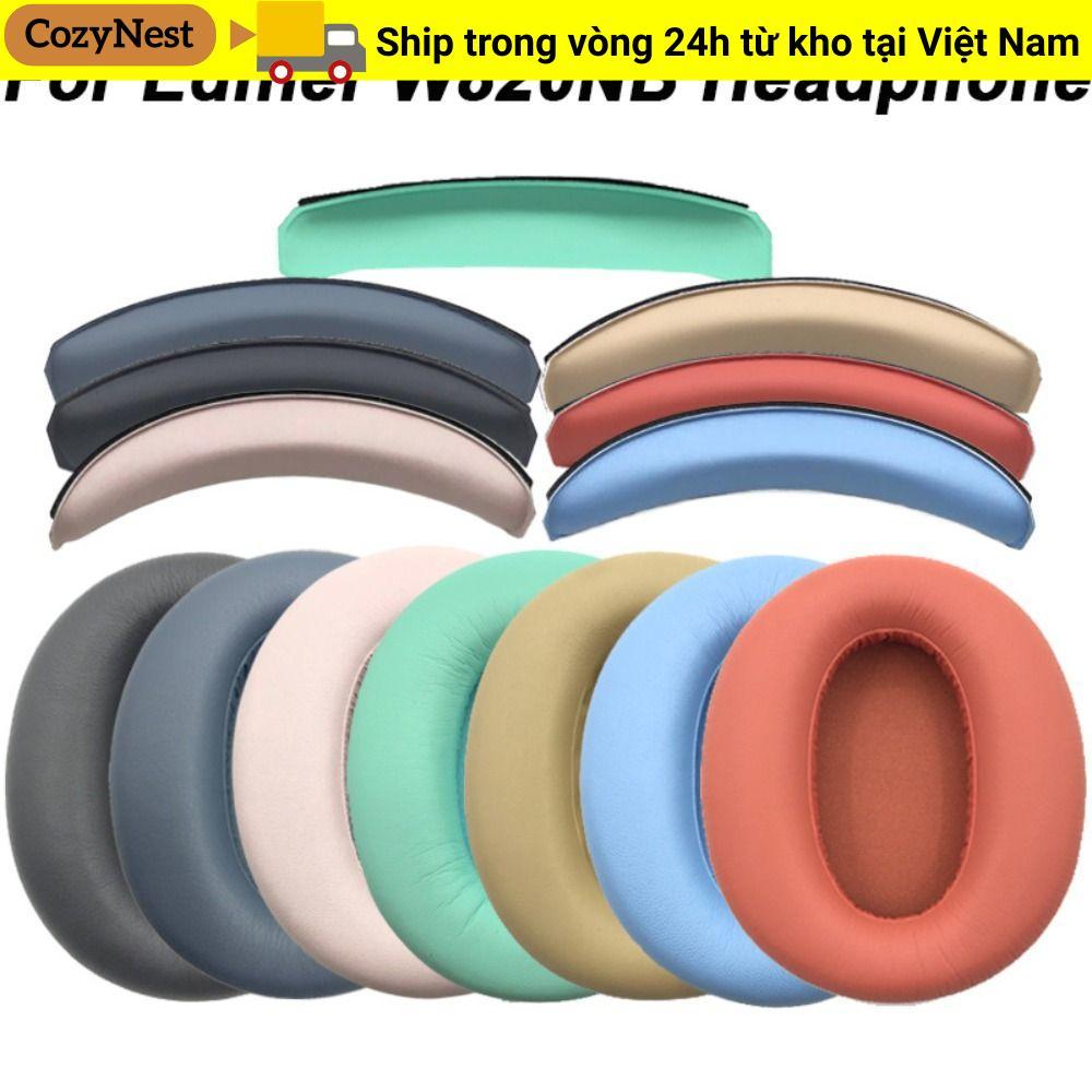 Miếng đệm tai nghe COZYNEST, Miếng đệm tai nghe bằng bọt biển thay thế, Bộ phận sửa chữa băng đô tai nghe Miếng đệm chùm đầu cho Edifier W820NB