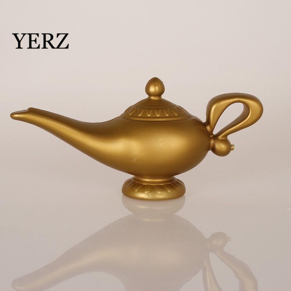 YERZ Aladin Đèn Thu Nhỏ, Hàng Thủ Công Đế Tròn Aladin Đèn Chống Đỡ, Nhựa Sống Động Handmade Giáng Si