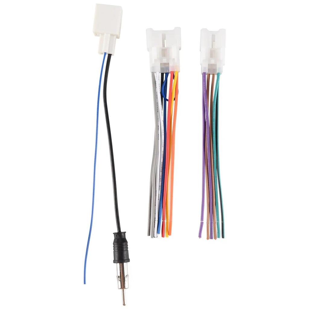 Dây nịt dây CD DVD âm thanh nổi trên ô tô cho TOYOTA có cáp chuyển đổi ăng-ten