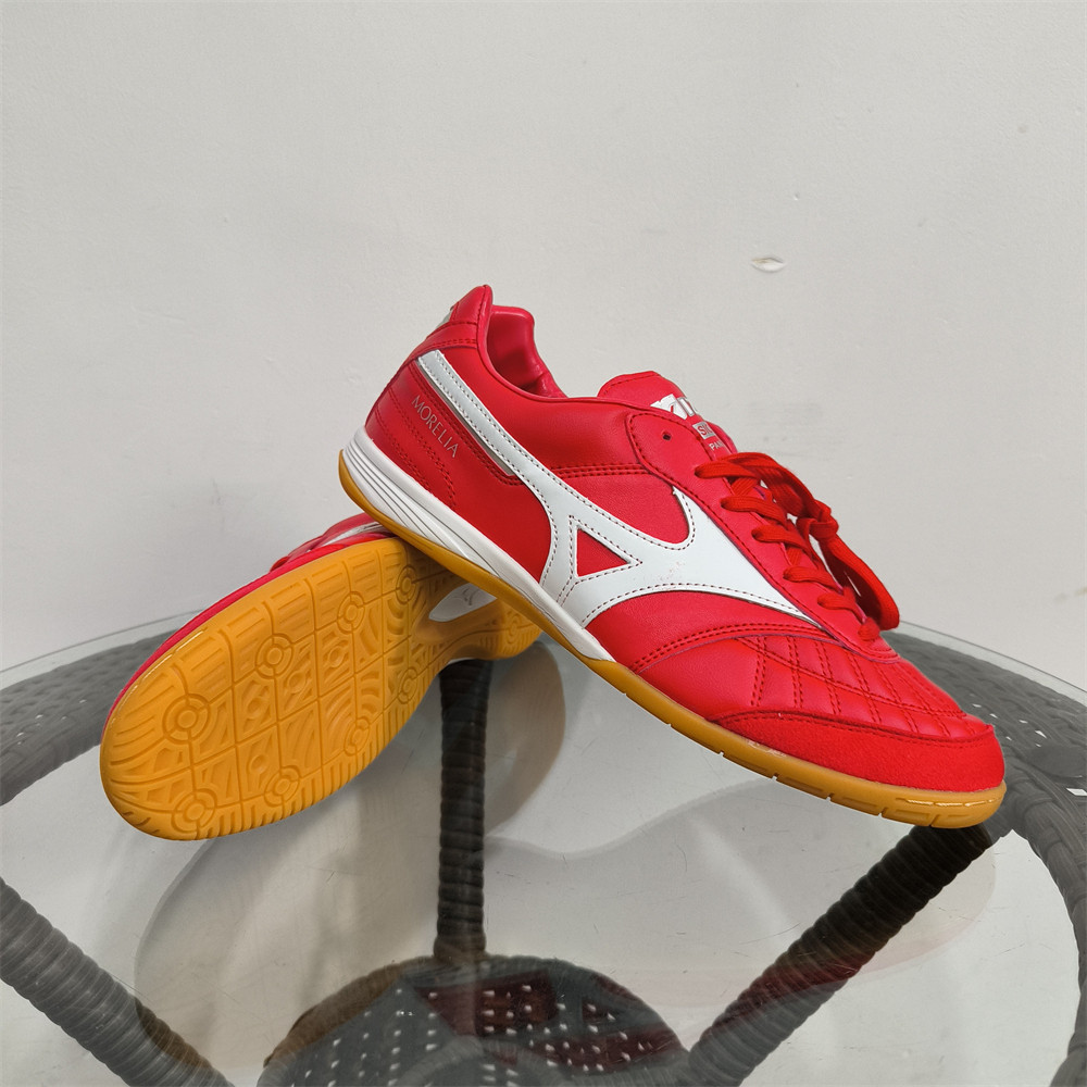 Giày bóng đá trong nhà Mizuno MORELIA Sala, da thật, đế phẳng