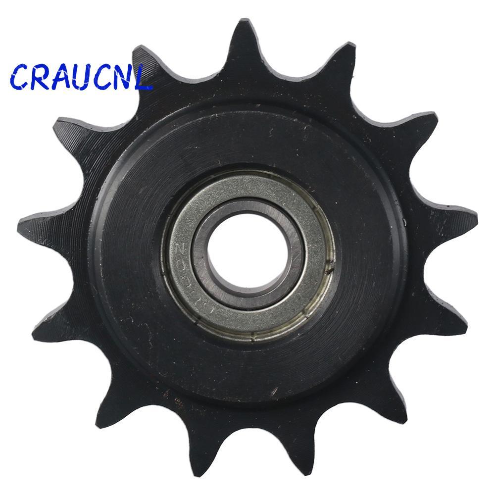 LUOL Convex Idler Gear, C45 Thép Carbon 10mm Bore 1 / 2 "Pitch Chain Idler Bánh Xích, có Chèn 13 Bán