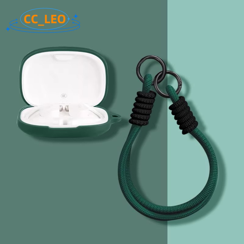 for Cleer ARC 4 Case Cleer ARC 4 Plus Silicone Soft Case Cute Lanyard Pendant with Hook Suitable for