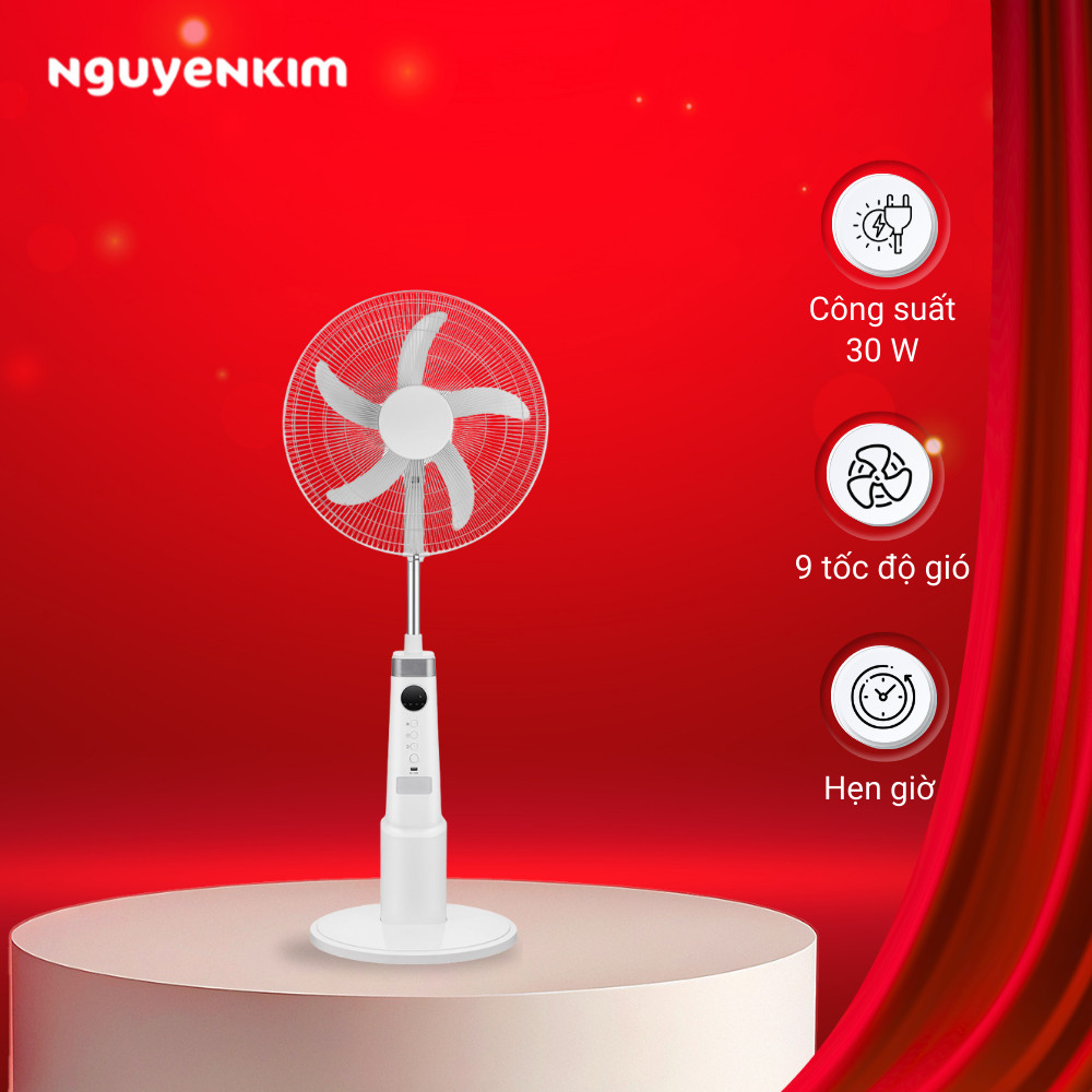 [Sản phẩm mới] Quạt sạc Midea MFS180D0BPW