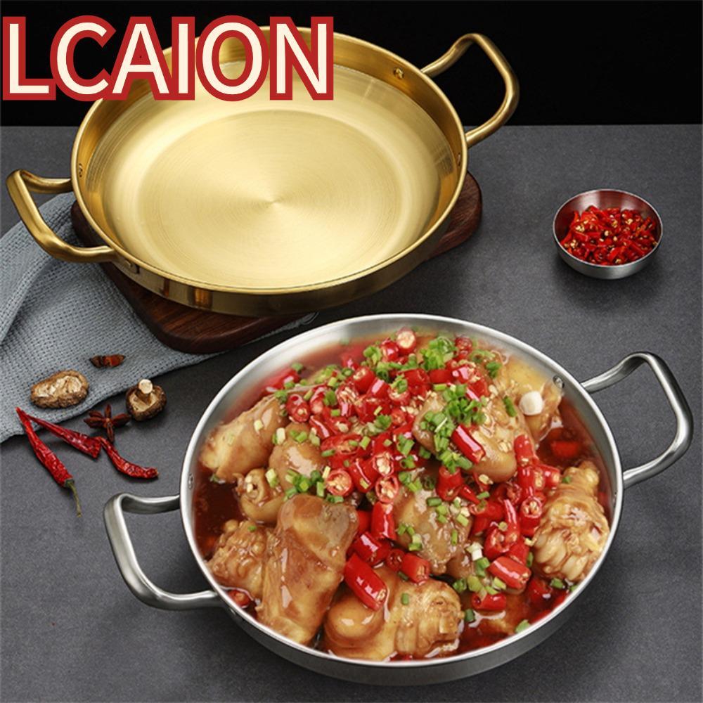 LCAION Nấu ăn tại nhà có tay cầm Nồi khô Paella Pan