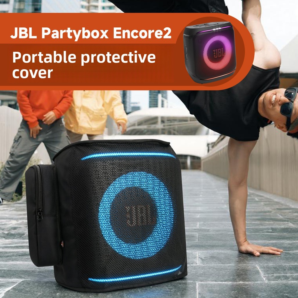 Vỏ bảo vệ toàn diện có lưới Nylon bên túi cho loa JBL Partybox Encore2