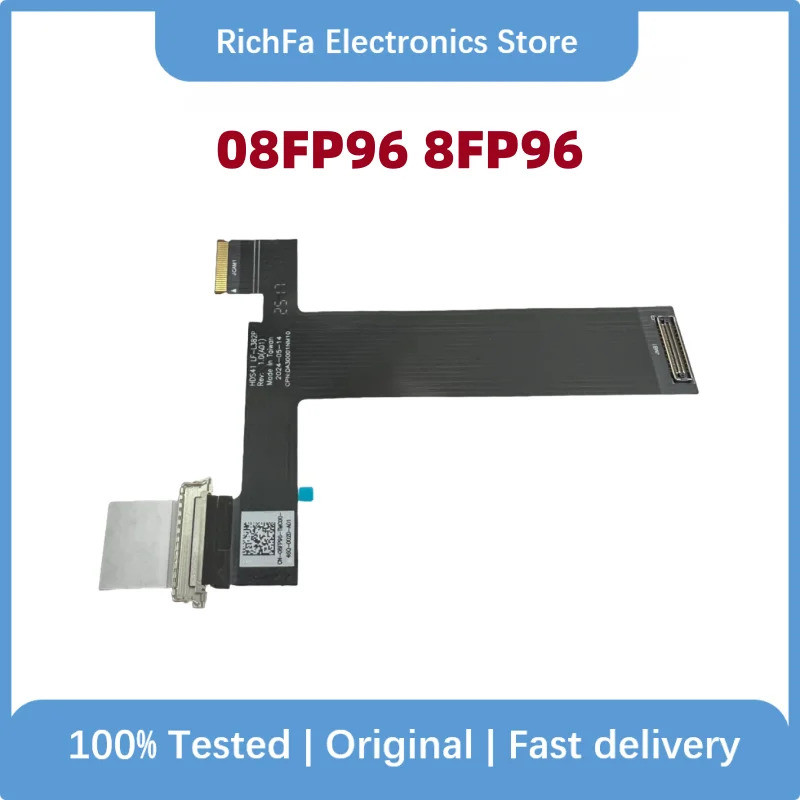 E475341CY-3 LF-L382P Mới Cho DELL Alienware X14 Laptop LCD LVDS Màn Hình Cáp Mềm 08FP96 8FP96 Y