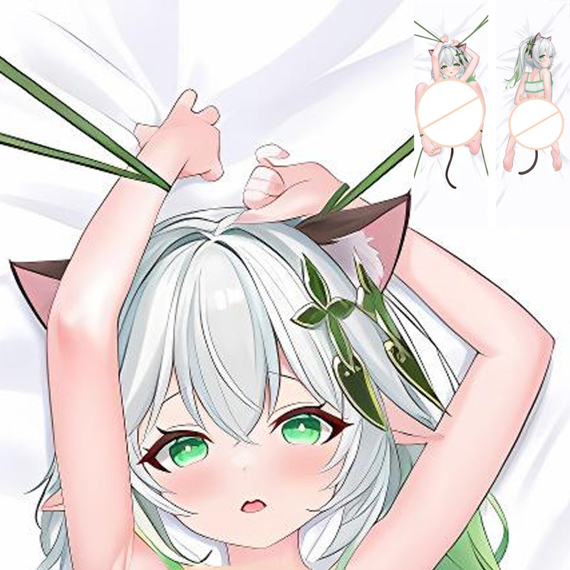 Dakimakura Nahida Genshin Impact Anime Vỏ gối in hai mặt