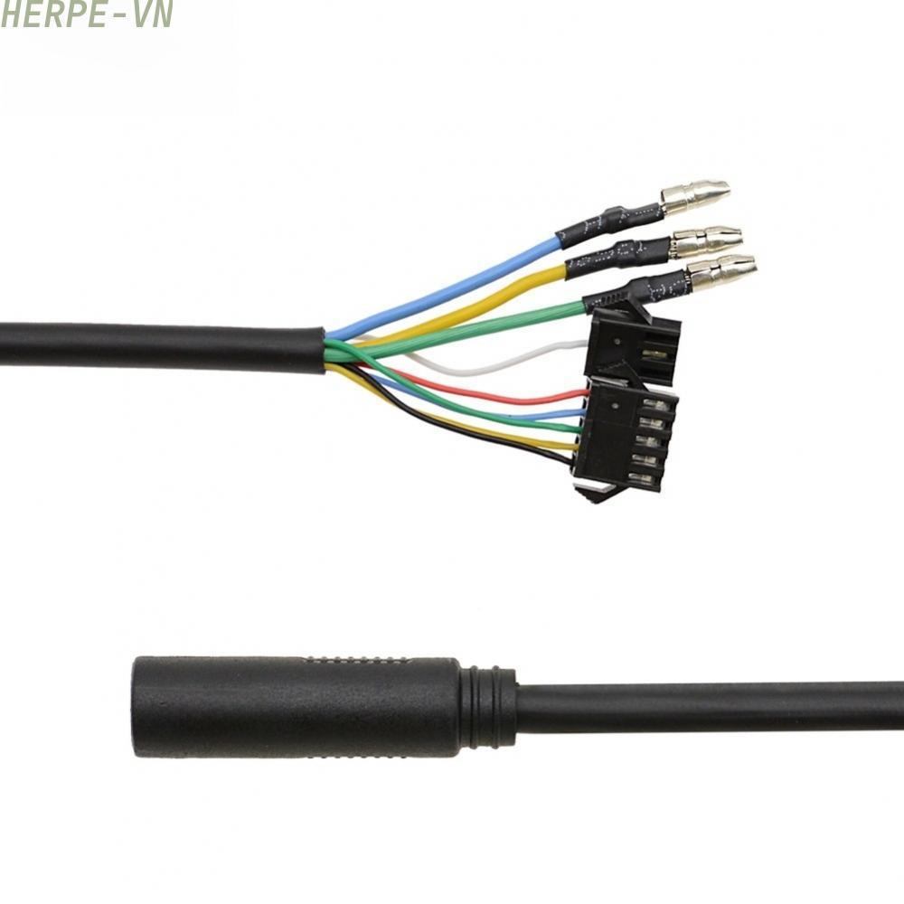 [HERPEVN]9Pin Extension Cable Waterproof Design Easy Installation Ebike Accessories[Ready stock]