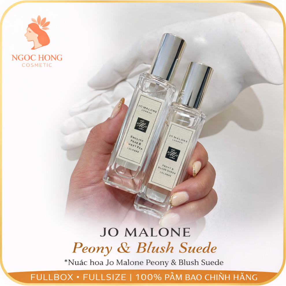 【Chính Hãng】Nước Hoa 𝕁𝕠 𝕄𝕒𝕝𝕠𝕟𝕖 𝐏𝐞𝐨𝐧𝐲 & 𝐁𝐥𝐮𝐬𝐡 𝐒𝐮𝐞𝐝𝐞 9ML/30ML/100ML |Nước hoa Full Box/ Full Size