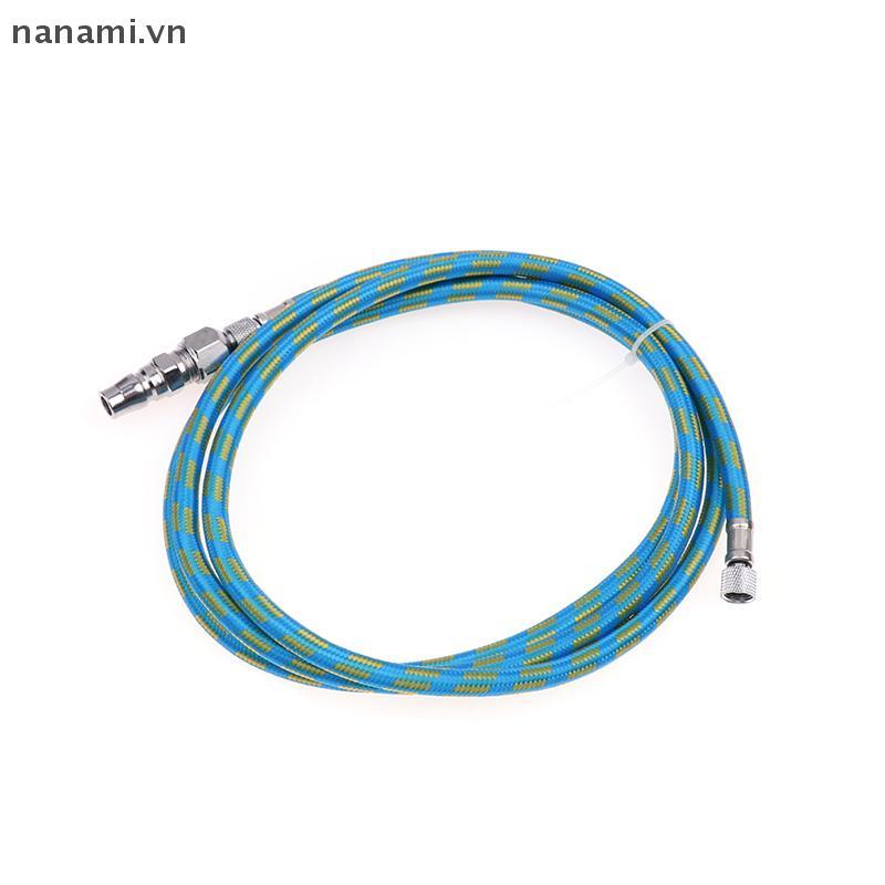 [nanami] 180cm Nylon Airbrush Air Hose Pen Nylon Airbrush Air Hose Tube Fits Most 1 / 8 "BSP Adpter 