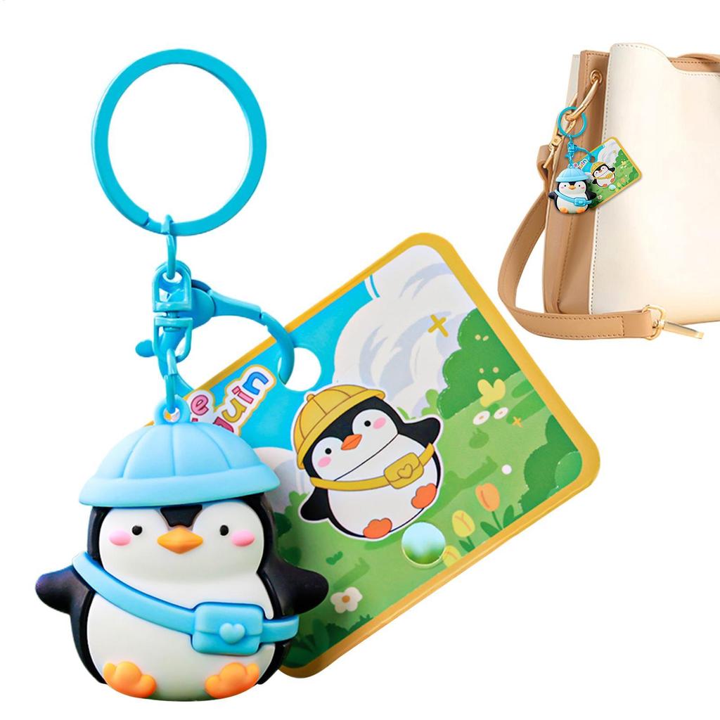 Cute Penguin Keychain Cute Couple Keychain Women's Fashion for Adults Youth Girls Boys Teens Daily H