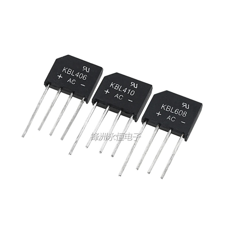 2-5 Cái / Lô Cầu Chỉnh Lưu KBL406 KBL408 KBL410 KBL606 KBL608 KBL610 KBL810 4A6A 6-1000V
