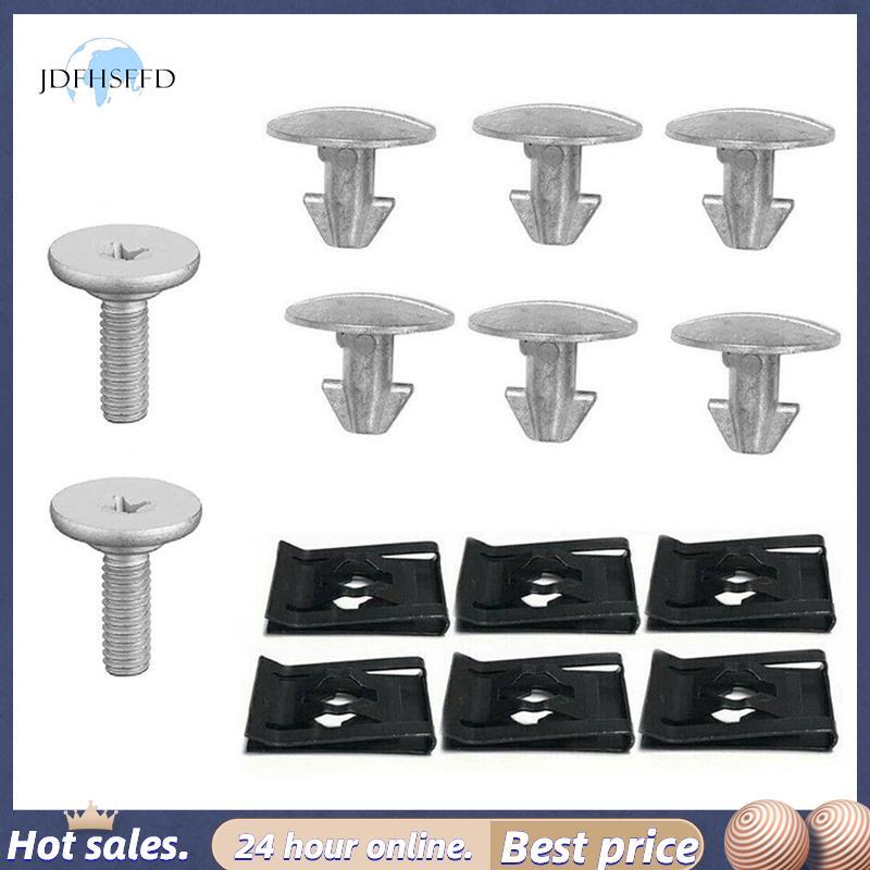 [jdfhsffd] Vít chốt nắp dưới 14Pc, Phụ kiện vít phần cứng Splash Shield và phụ kiện kẹp truy cập cho
