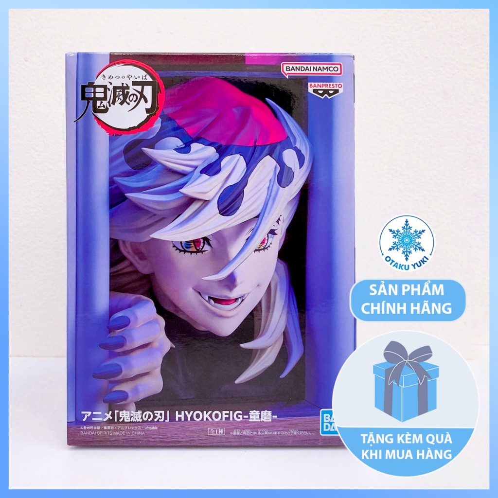 Mô Hình Douma - Demon Slayer: Kimetsu no Yaiba - Hyokofig Figure Chính Hãng (Banpresto)