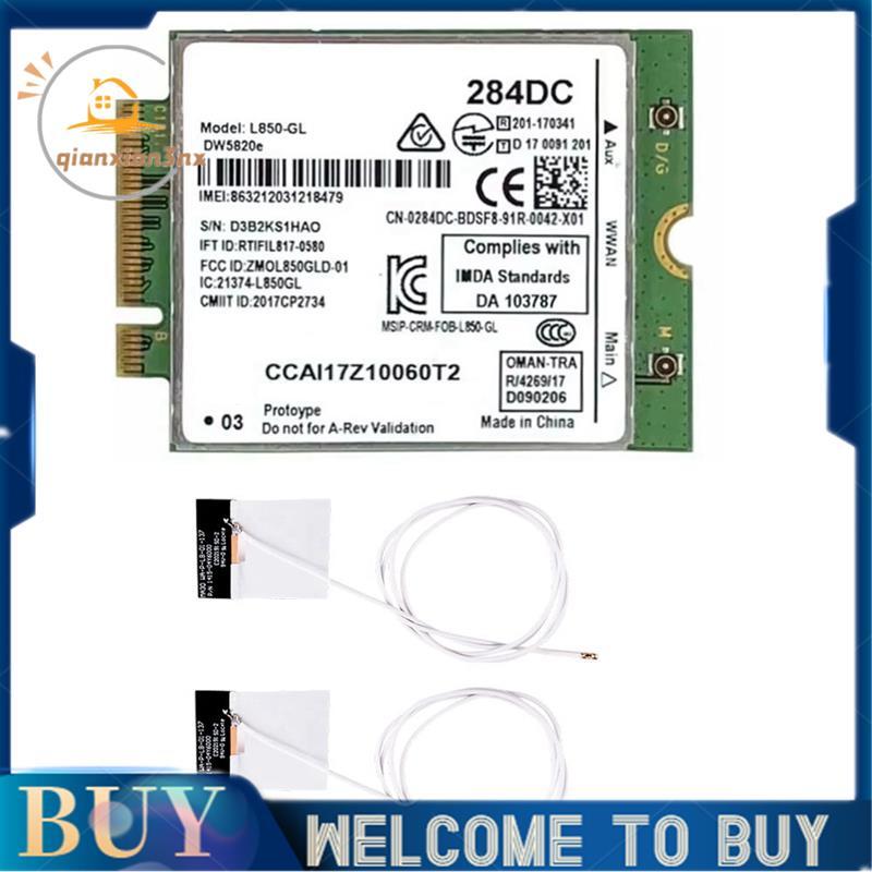 L850- DW5820e 284DC 4G WWAN Card LTE / WCDMA Module 0284DC Laptop 3500 5400