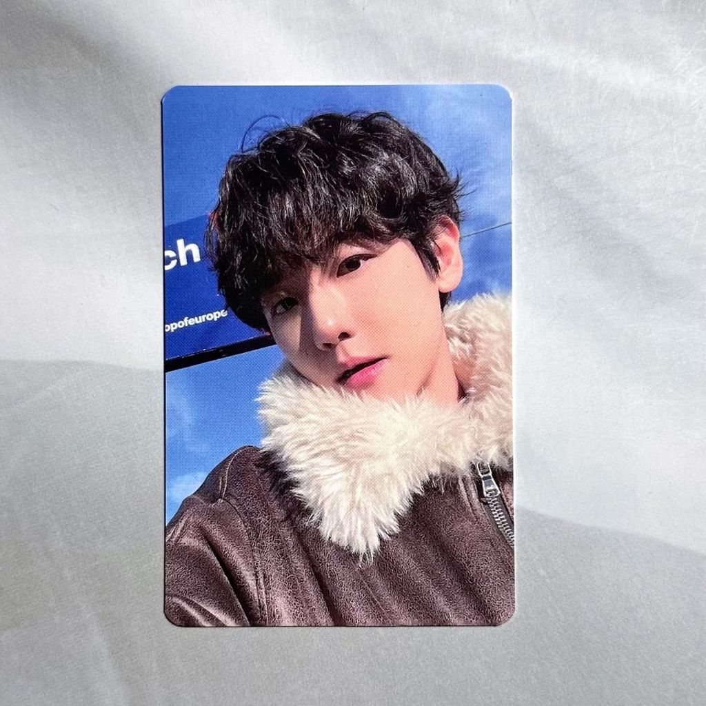 Bian Baekhyun Photocard chính hãng Swiss Photo wm Bonus Card EXO
