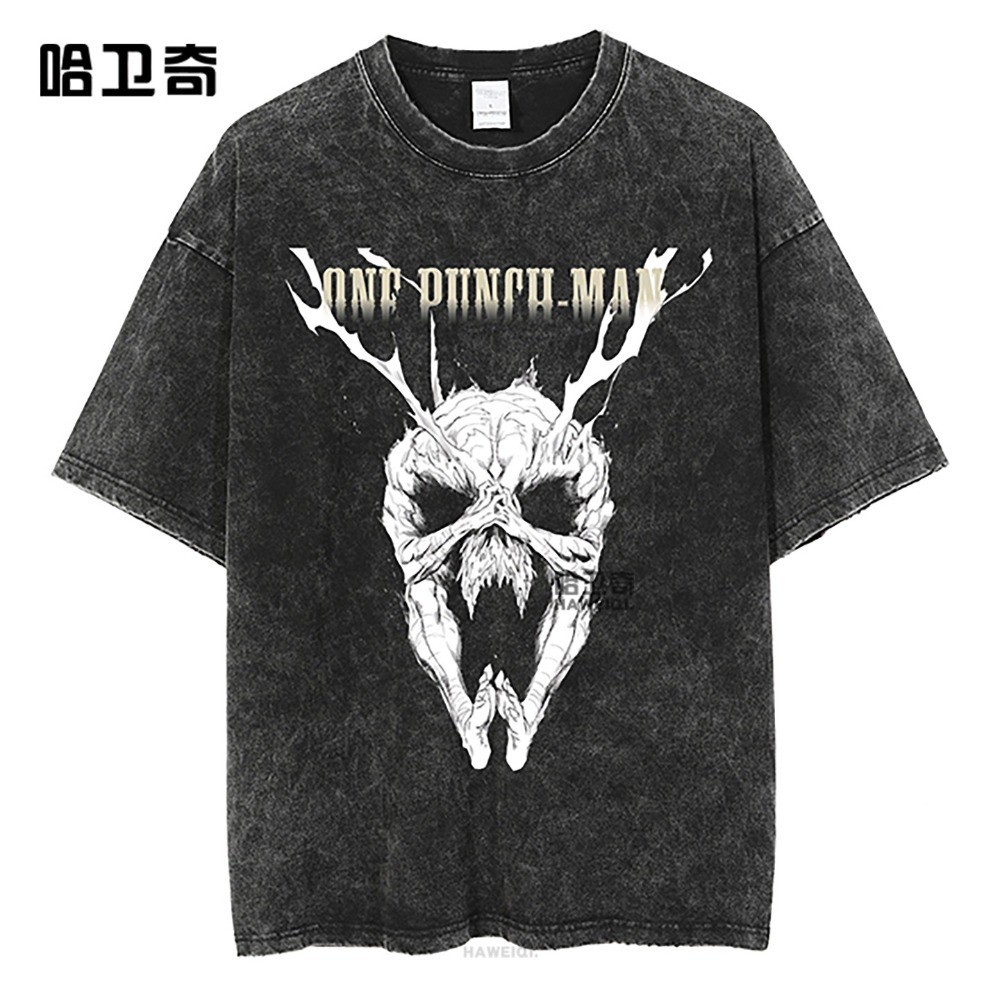 Áo Thun One Punch Man Garou Cosmic Fear Bằng Cotton 100%, Size Lớn, Thoải Mái Khi Mặc