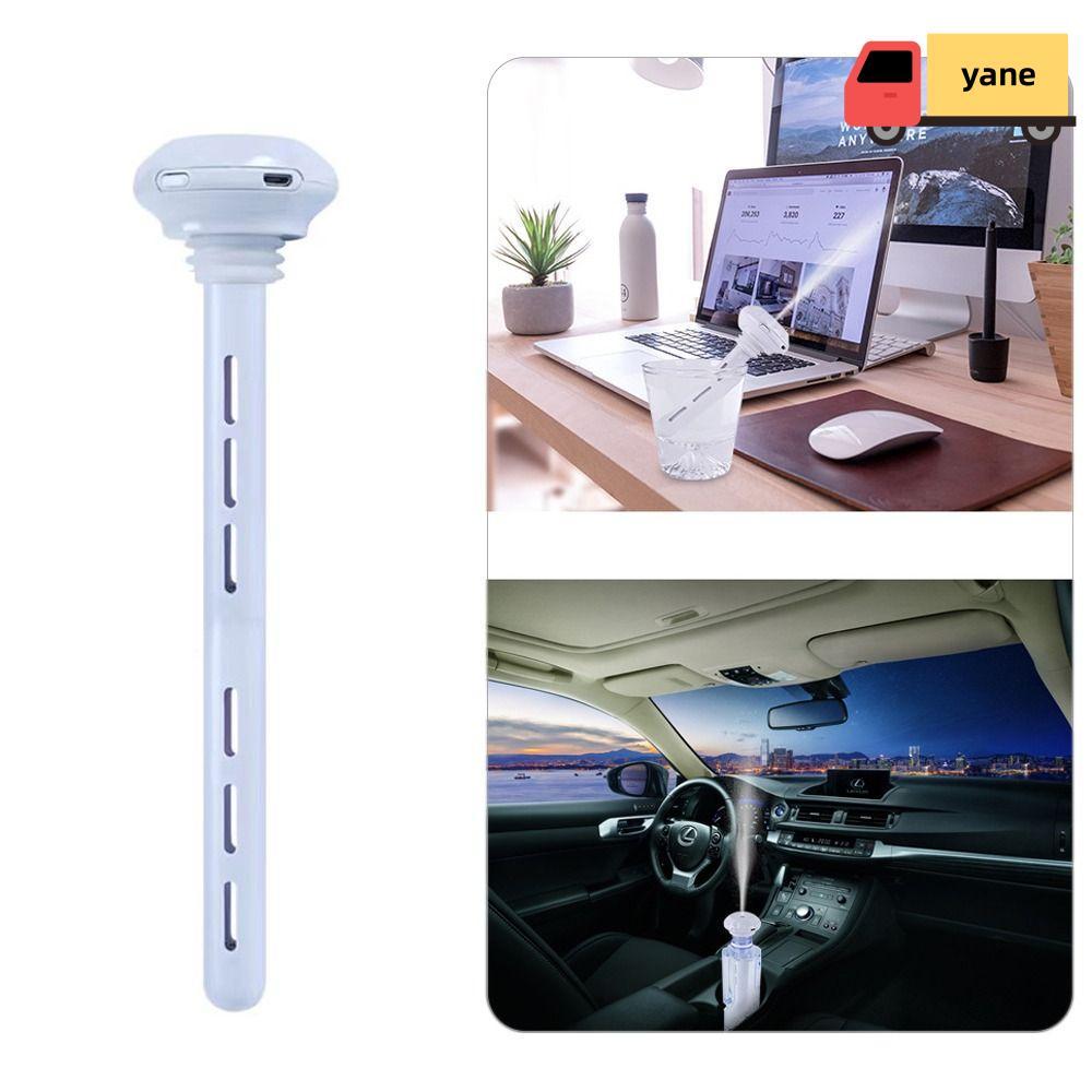 Máy tạo độ ẩm không khí USB YANE, Máy khuếch tán tinh dầu đèn LED ABS, Máy lọc dầu thơm siêu âm Mini Anion tại nhà
