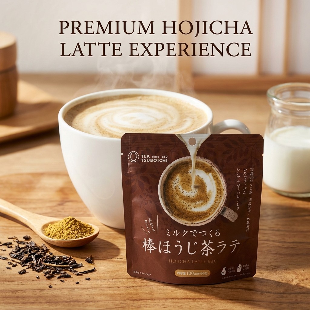 Tsuboichi Seicha Honpo Tsuboichi Milk Hojicha Latte 100g