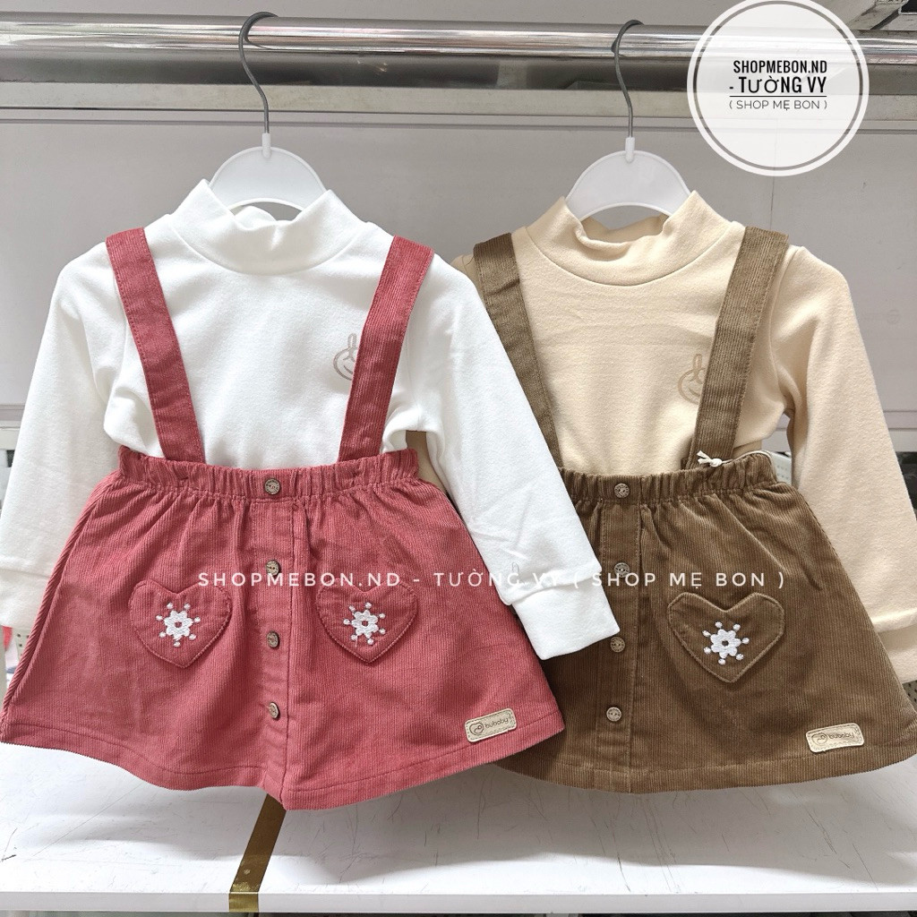 [ Bu Baby ] Váy yếm Bu baby cho bé gái , váy , chân váy Bu baby