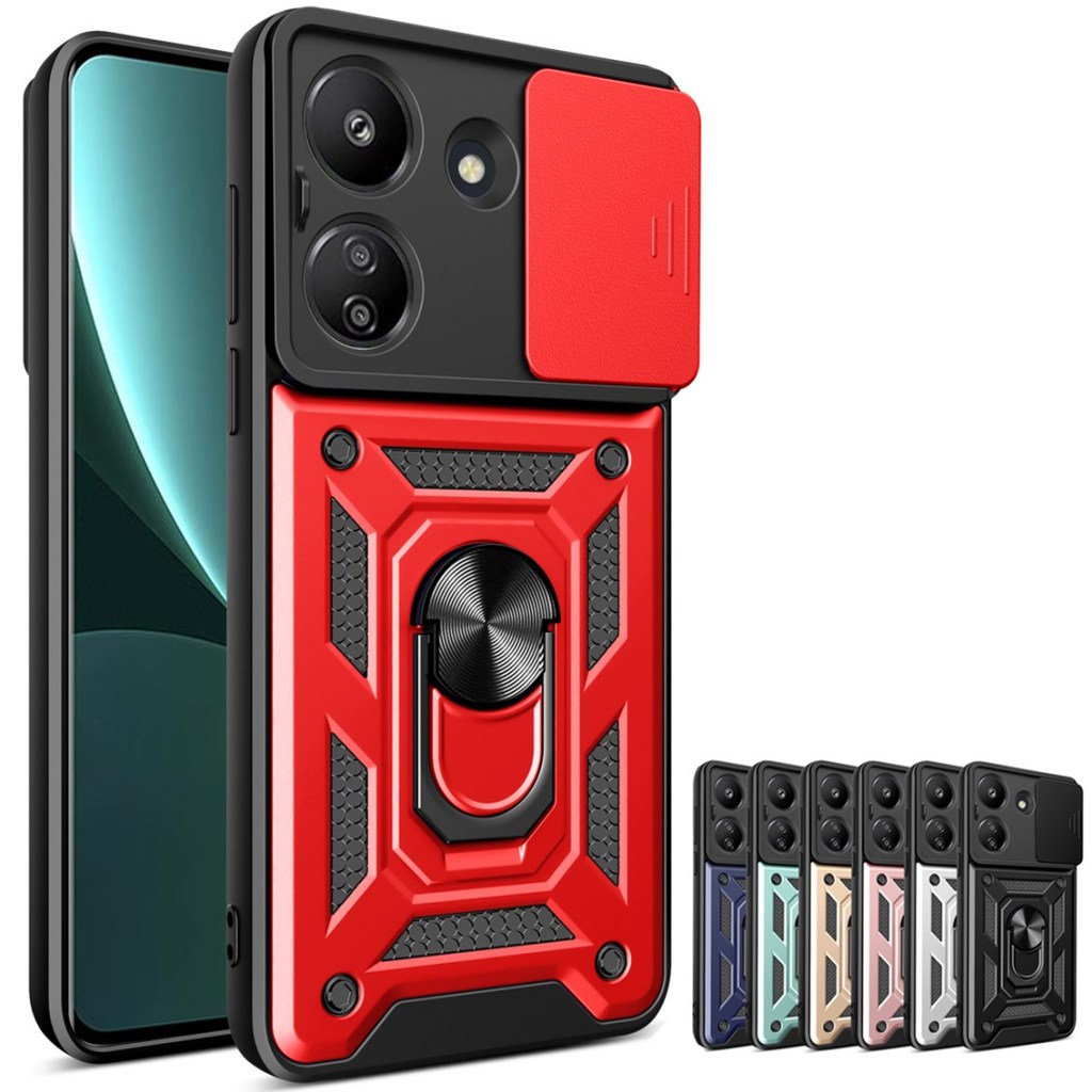 Ốp Lưng 13C 4G Cho Redmi 13C 4G Ốp Lưng Chống Sốc Trượt Bảo Vệ Ống Kính Ốp Lưng Điện Thoại Xiaomi Re