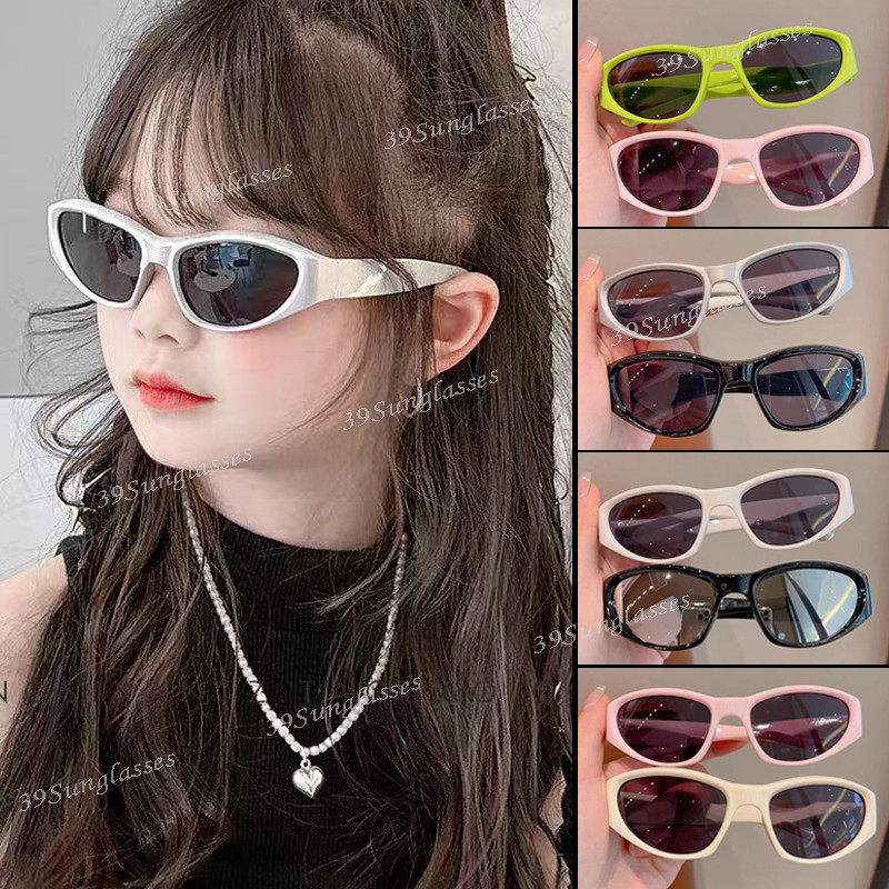 Kính Mát Y2K Dành Cho Trẻ Em Kính Chống Tia UV Cho Trẻ Em Kính Bảo Vệ Thể Thao Cho Bé Cảm Giác Thời 