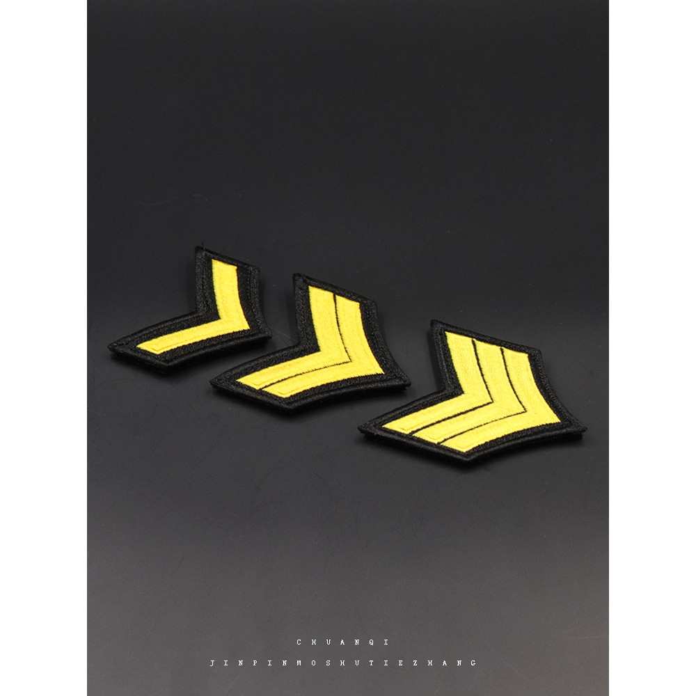 Spot Goods#Military Enthusiast Velcro Patch Tactical Armband Badge Backpack Patch  Embroidered Patch