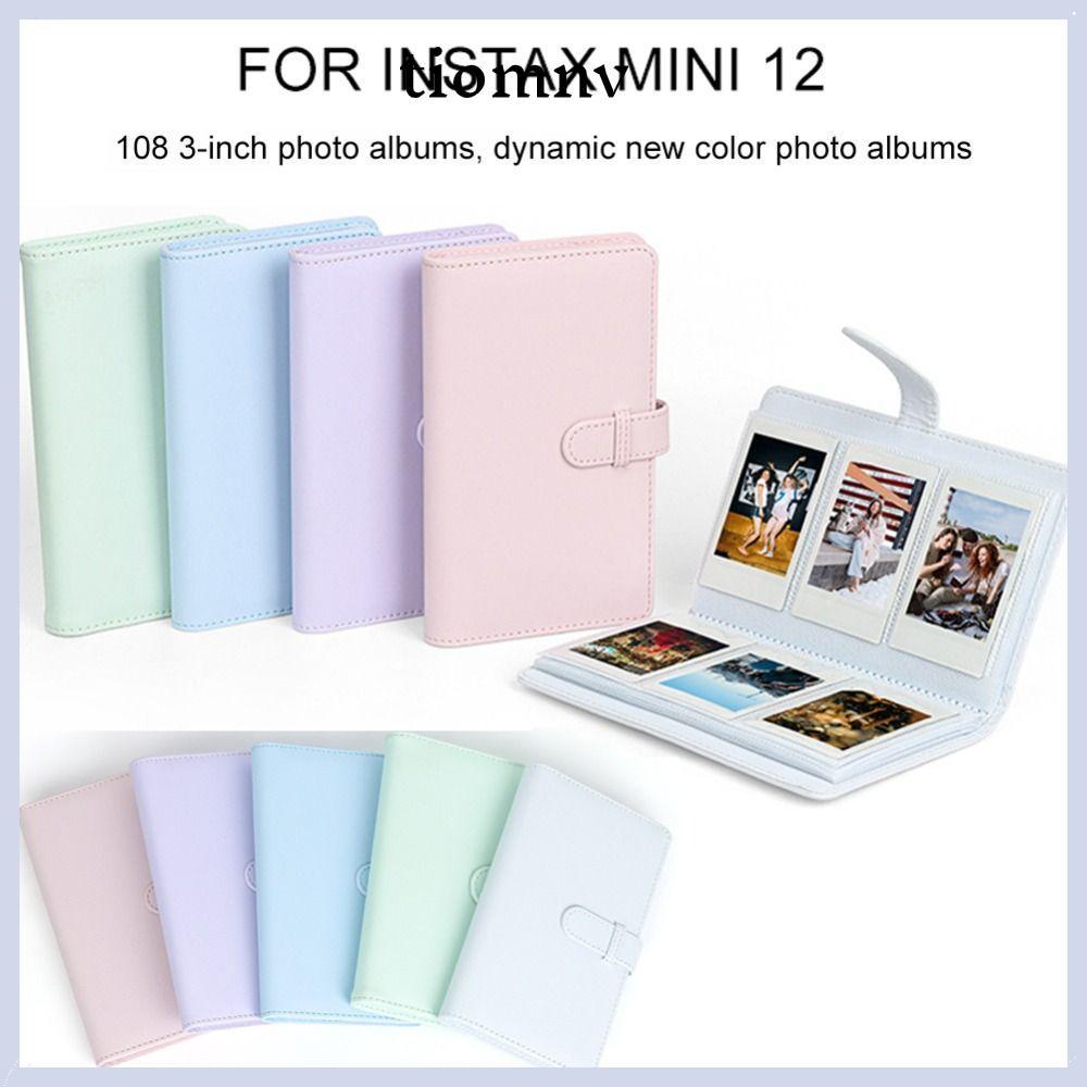 TIOMNVVN Phim Máy Ảnh Giấy Ảnh Tem Vé Lưu Trữ 3 inch Cho Fujifilm Instax mini 12
