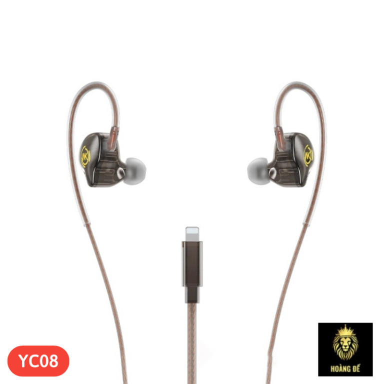 Tai nghe dây đầu Lighting Wekome YC08