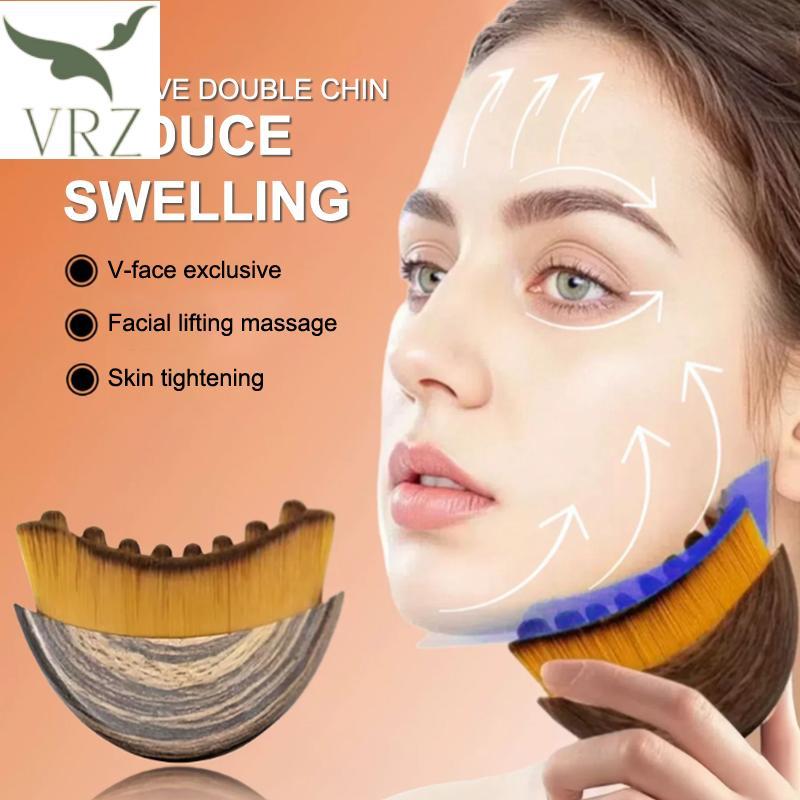 VRZ Lymphatic Contour Face Brush Khô Brushing Chin Sculpting Lymphatic Thoát Nước Máy Mát Xa Cho Mặt