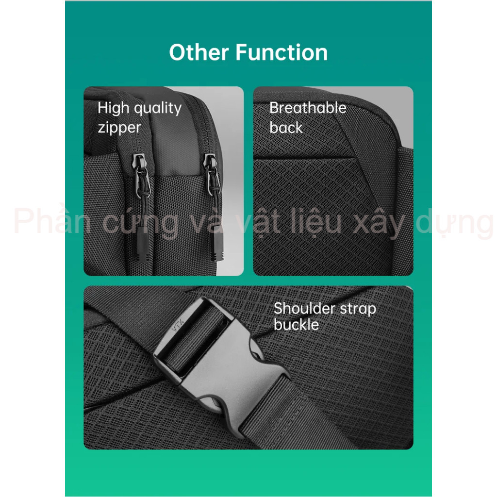 【Mới】Túi Đeo Chéo Mark Ryden MR8112 - Túi Bao Tử Cao Cấp