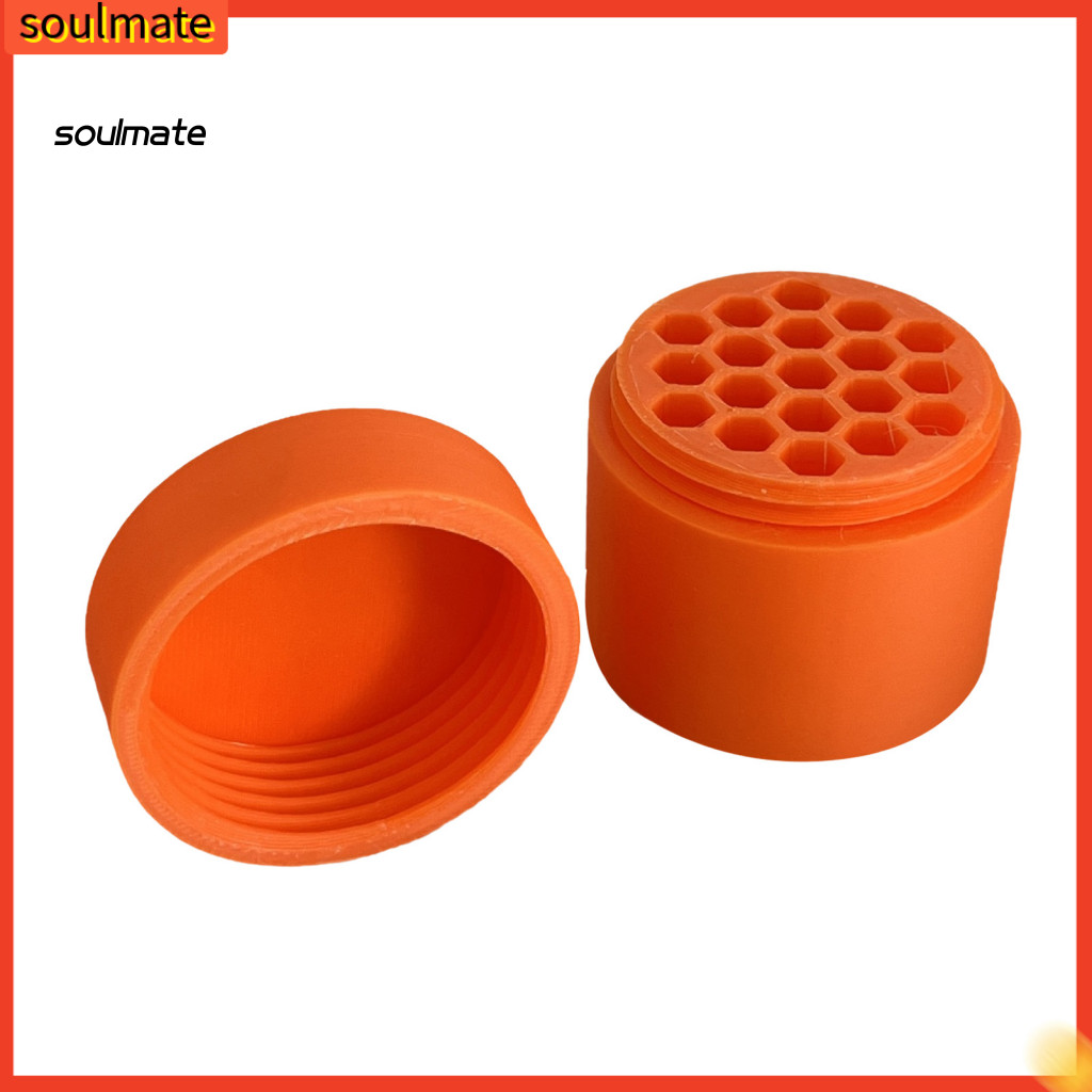 Linh hồn| Hex Shank Drill Bit Holder Drill Bit Set Organizer Hộp sắp xếp mũi khoan 19 khe có nắp Tổ 