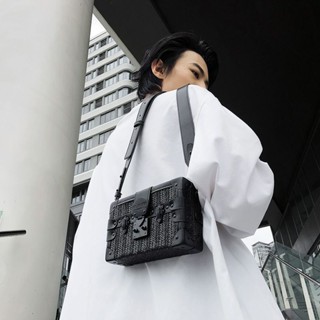 Thiết Kế Sense Túi Messenger Độc Đáo Tất Cả Trận Đấu Vuông Hộp Túi Dạo Phố Phong Bì Nhỏ Túi Vuông Đi Lại Vỏ Cứng Vai 03.01