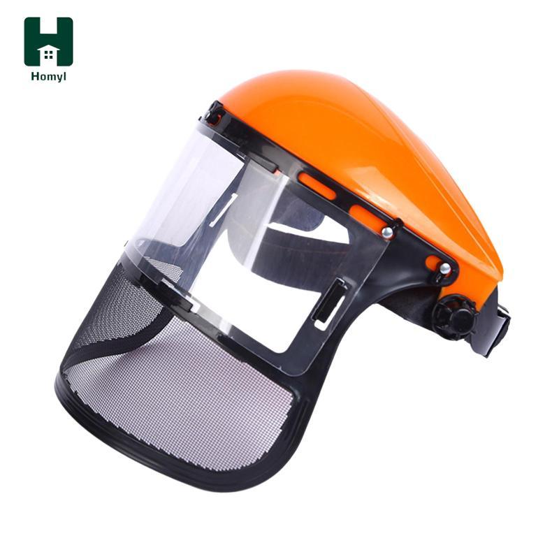 Dây chuyền Saw Face Shield Mũ bảo vệ chắc chắn, Guards Forestry Face Shield Chain Saw Tấm chắn bảo v
