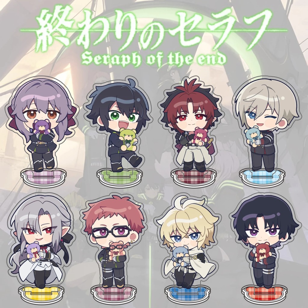 Seraph of the End Owari no Seraph Mikaela Hyakuya Anime Acrylic Standee 10CM Desktop Display Figurin
