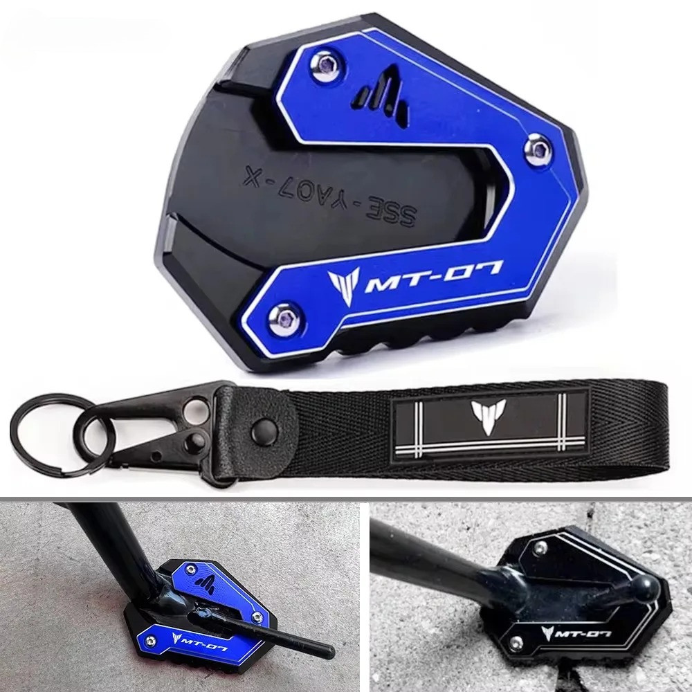 Dành Cho yamaha MT 07 09 MT07 MT09 mt07 2014-2024 2025 Xe Máy Bên Đứng Phóng To Chân Đế Mở Rộng Tấm 