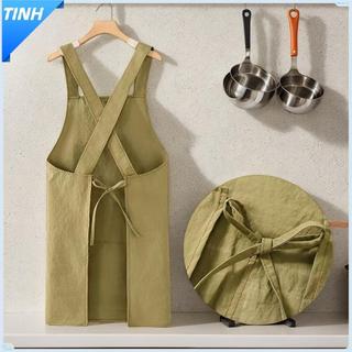 Tạp Dề nhà bếp nấu ăn tạp dề eo người lớn chống mài mòn thoáng khí chống bẩn mềm Nhà hàng quần áo làm việc nhà nóng
