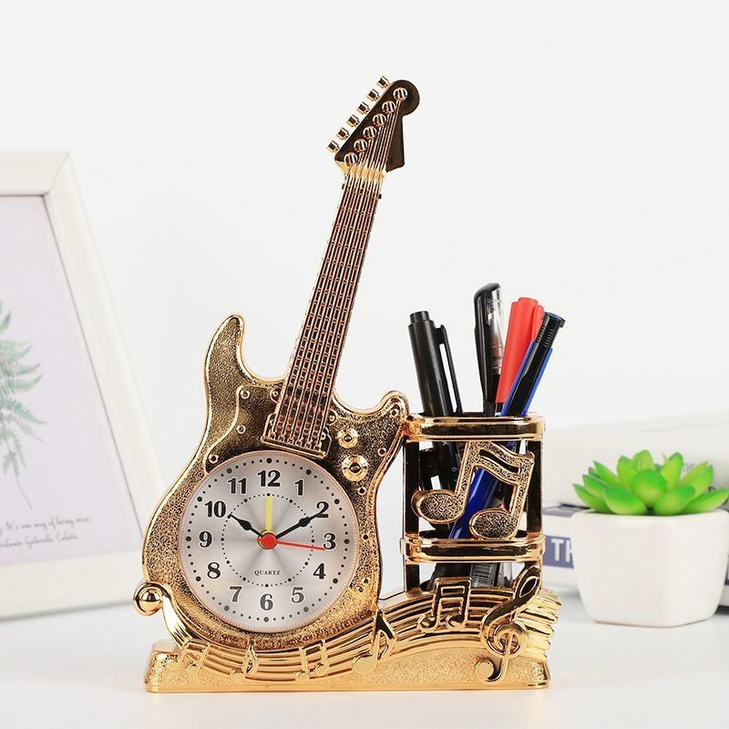 Best Quality#Birthday Teacher's Day Gift for Male and Female Teachers and Classmates Guitar Alarm Cl