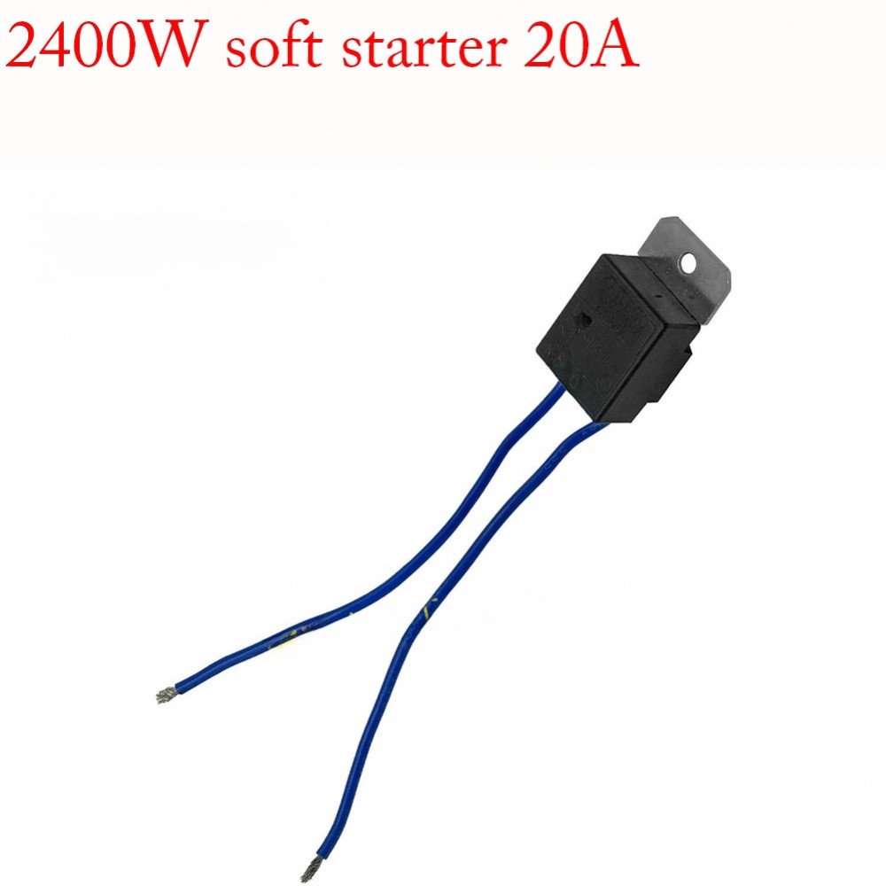 Bộ khởi động mềm 2400W 20A Tay cầm công suất hiện tại Lên đến 2400W Chức năng khởi động mềm