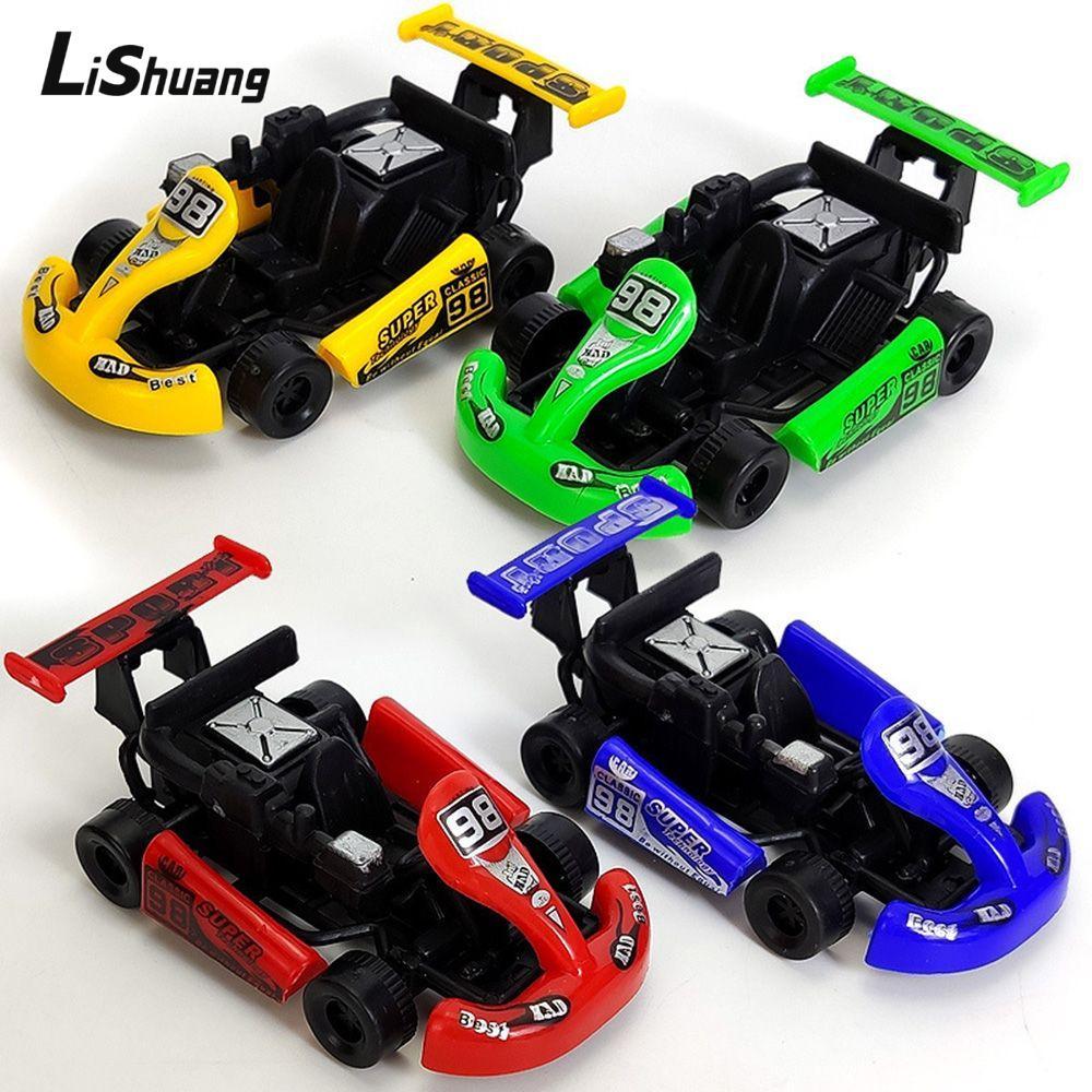 LISHUANG 5 Chiếc Sở Thích Quán Tính Xe Mini Đồ Chơi Xe Go Kart