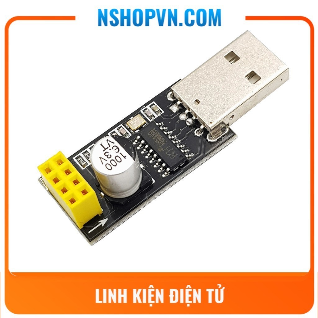 USB Adapter Mạch Thu Phát Wifi ESP8266 Uart ESP-01