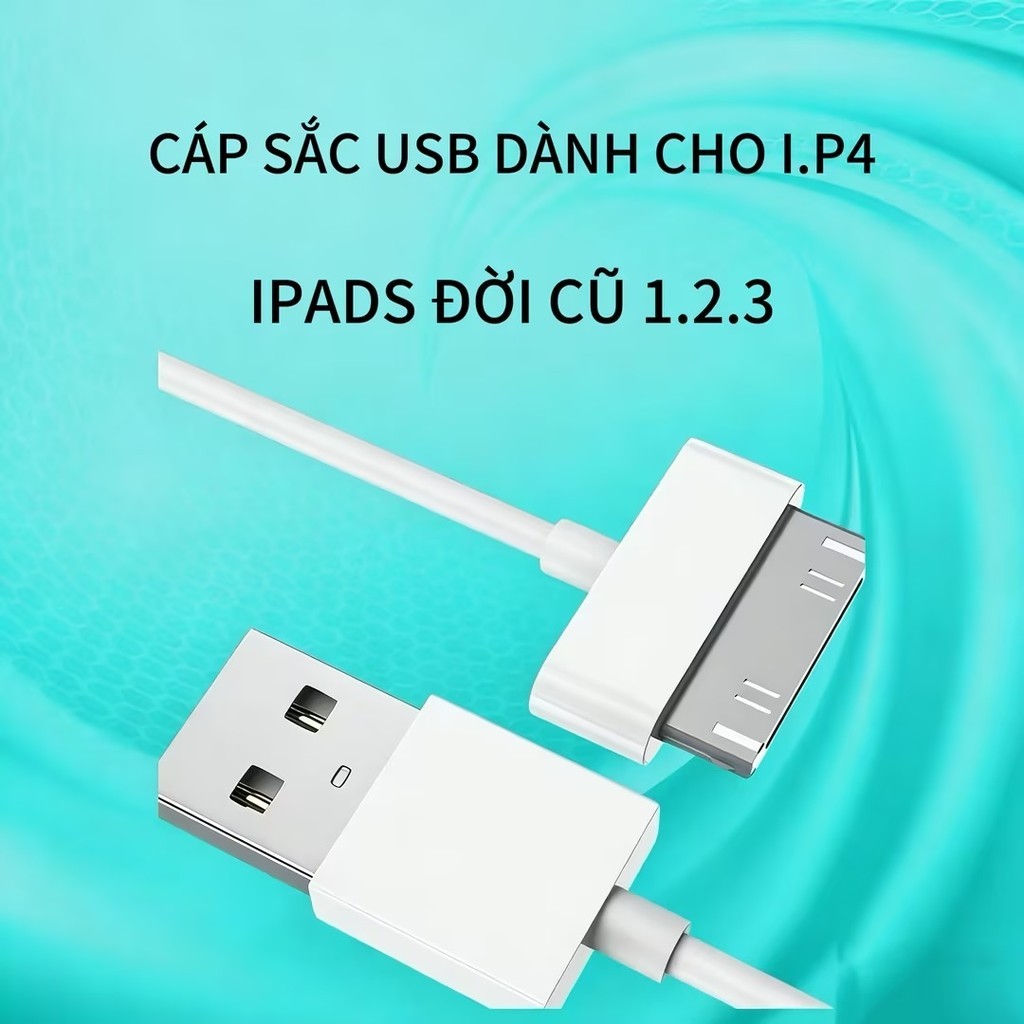 Dây Cáp Sạc / Truyền Dữ Liệu USB Cho iPhone 4 / 4S / 3G / iPad