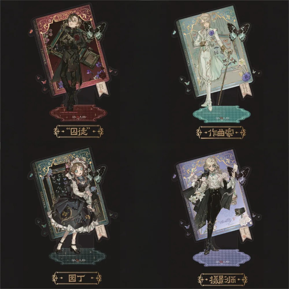 Standee Identity V Specimen Gallery Mô Hình Acrylic Decor Trang Trí Bàn Học Prisoner Composer Garden