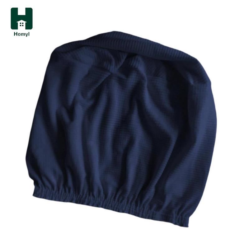 Vỏ Homyl Ottoman, Có Thể Giặt Dày Với Đáy Đàn Hồi Chống Trơn Trượt Ottoman Slipcover Foot Stool Cove